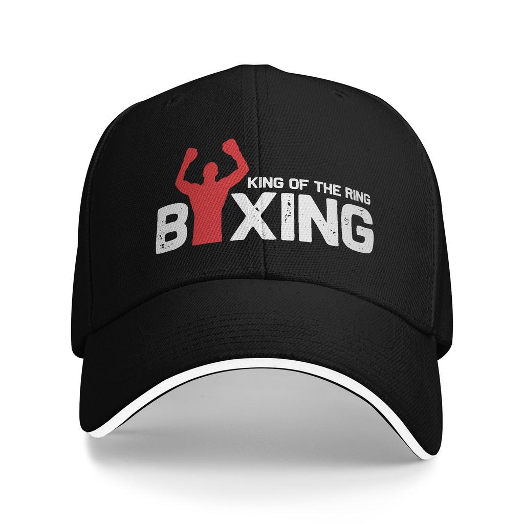 Anpassad Punk Unisex Boxning Ge Aldrig Upp Basebollkeps Vuxen Boxer Citat Justerbar Pappahatt WoUnisex Unisex Solskydd Snapback Kepsar