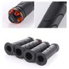 Motorcycle CNC Alloy Handlebar End Caps Universal Rubber Handlebar Trim Anti-Vibration Plugs Various Colors