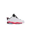 Jordan Air Jordan 6 Low Top Children's Basketball Shoes White Children Aged 3 7 Years Old 768882-123