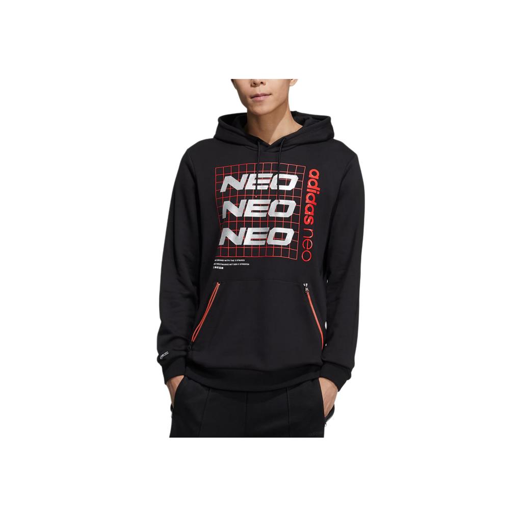 Adidas Neo Casual Hoodie Men Hoodies Black GQ7054