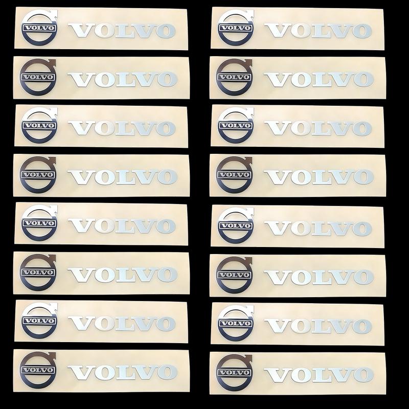 Car Interior Decals Emblem Sticker Accessories for Volvo Rdesign Polestar AWD V50 S60 XC60 S40 XC40 XC90 V60 S80 S90 V90 V70 T6