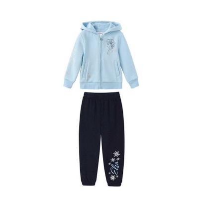 Girls Elsa Hoodie And Joggers Set