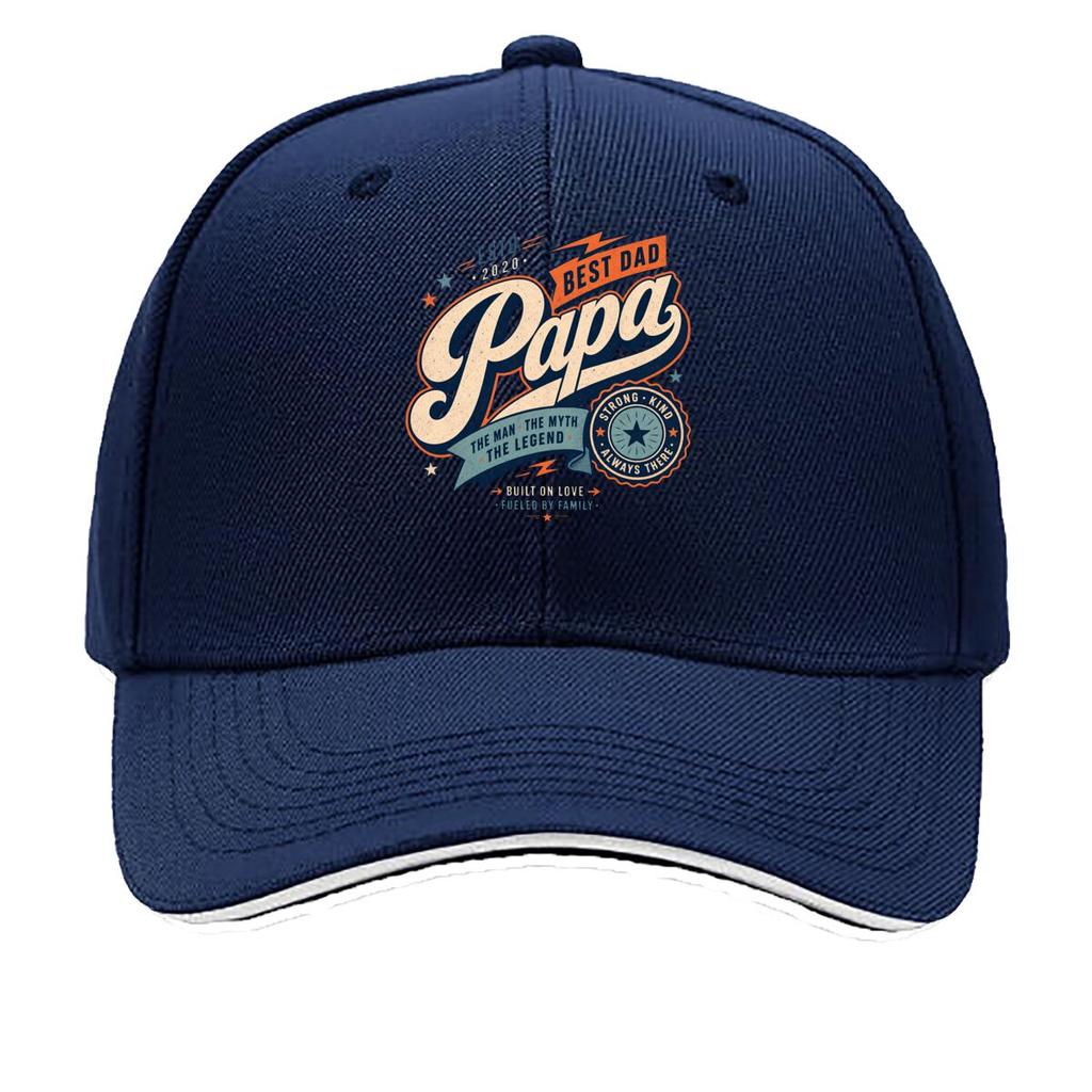 Vintage Dad Script Badge Revival Sandwich Baseball Cap Sun Cap Outdoor Workouts Hat