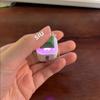 New CreativeKey Pendant  Siu Press-and-Squeeze Stress-Relief Keyboard Sound-Emitting and Light-Up Keychain Gift Anime