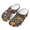 Printed EVA Clogs Unisex Lightweight Breathable Slip On Garden Beach Pool Bathroom Home Summer Casual Slippers