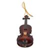 Miniatur Violine Hängendes Ornament Harz Umwelt Schönes tragbares Mini Musikinstrument
