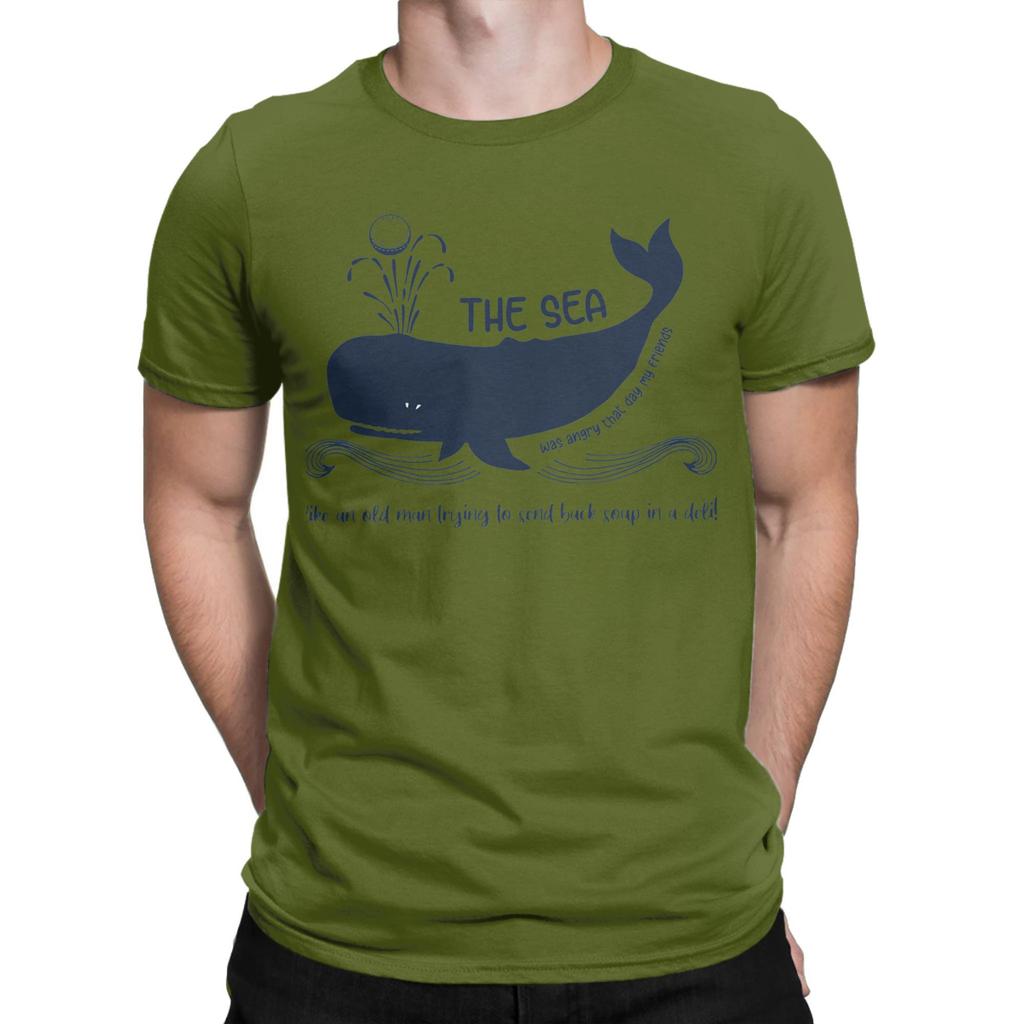 Men The Marine Biologist Seinfeld T Shirt  Cotton Tops Casual Short Sleeve Round Neck Tees Plus Size TShirts