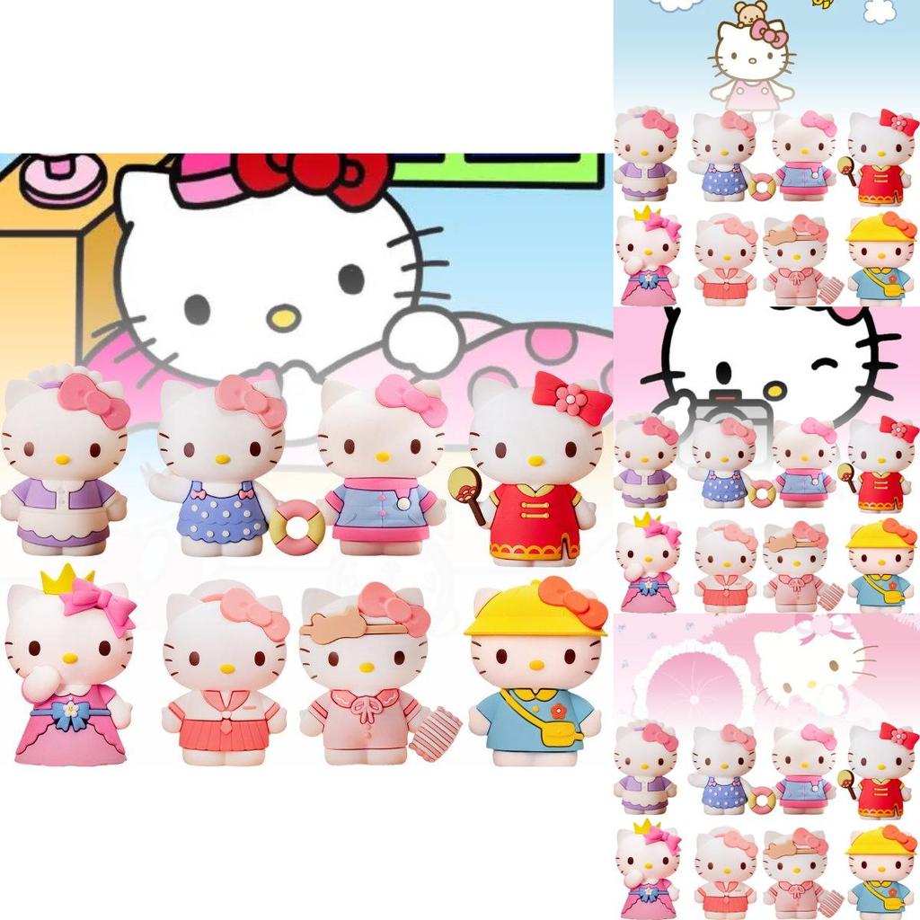 Adorable Kitty Cat Blind Box Series Cute Japanese Healing Figurine For Girls Gifts