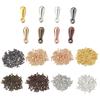 100/200pcs 2×7 3×9mm Alloy Water Drop End Beads For Jewelry Making DIY Necklace Pendant Extender Chain Tail Chain Accessories