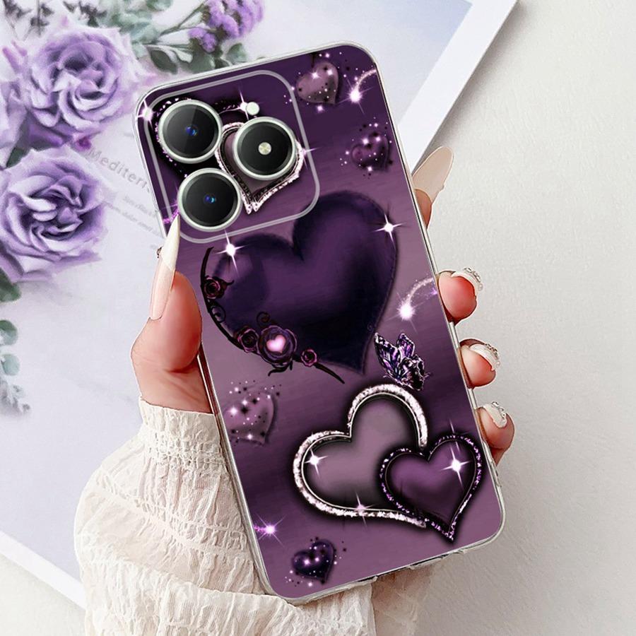 For OPPO Realme C61 C63 Case C 61 RMX3939 New design TPU Soft Silicone Shockproof Coque Funda For RealmeC63 C6 1 Phone Cover