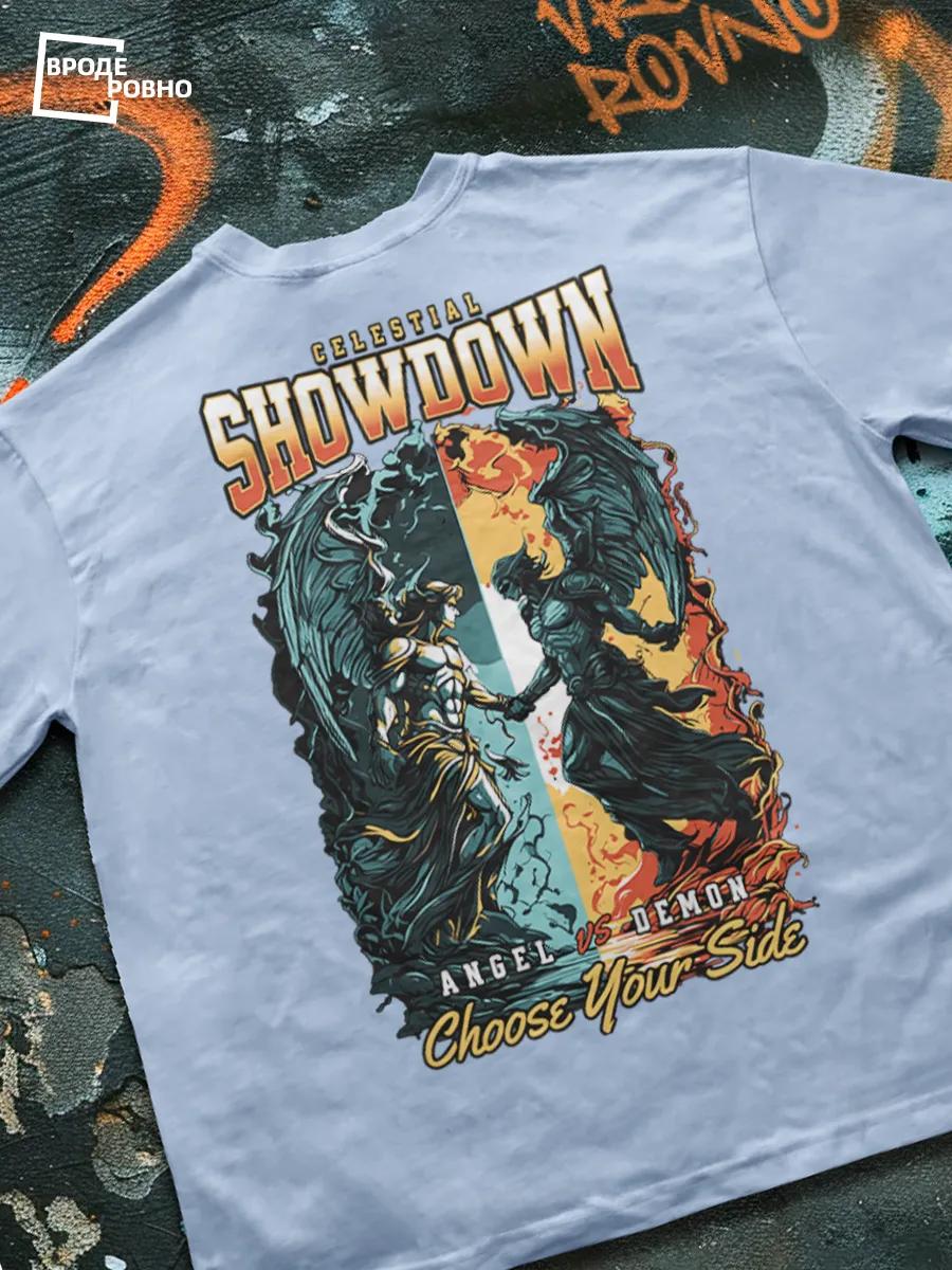 T-shirt skull and weapon original fashionable L