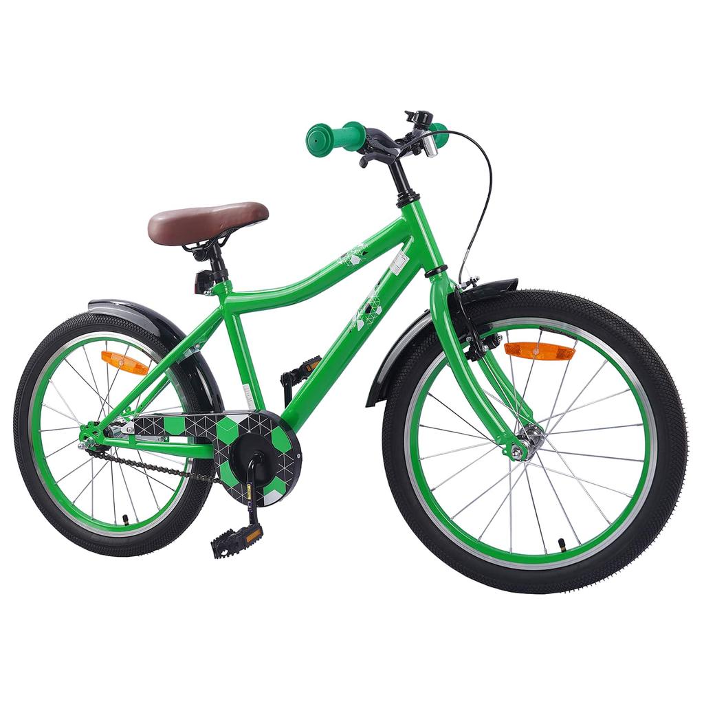Kids  Bike 20 Inch for Ages 6 11 Green