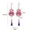 2026 Guochao Ancient Style Fan-Shaped New Year Blessing Card - Creative Hanging Gift