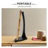 Alasum Instrument Stand for Flute, Clarinet, Erhu, Shinobue, and Other Wind Instruments - Tabletop Stand, Display, Storage Rack, Lightweight,