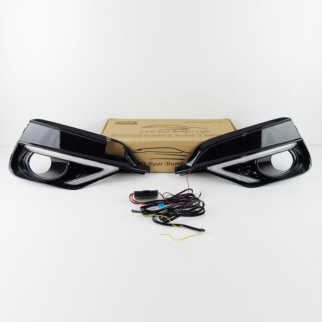 Honda Fit RS 2018 Dual-Color Flowing Daytime Running Lights (Jazz Model)