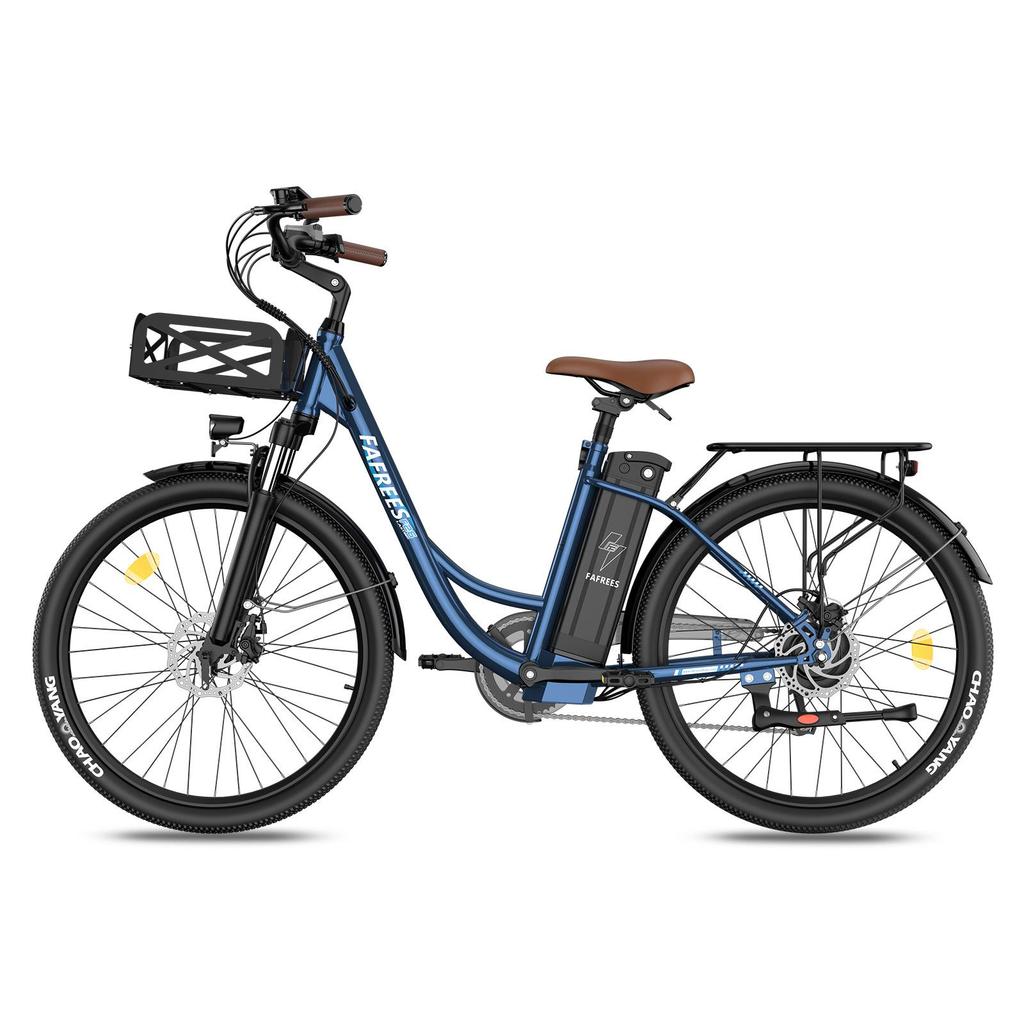 FAFREES F26 Lasting Electric Bike 36V 20.3Ah Battery, 250W Motor, 80-100KM Range, 26*1.95 Inch Tires E-Bike