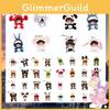 Baby Munchkin Monchhichi Pendant Plush Keychain With Supple Hair**