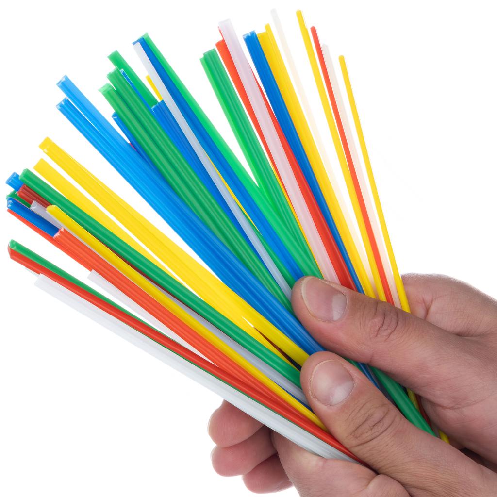 Rosfix Prowelder Kit Mini Color – Zestaw Spoiw do Spawania Plastiku | 50 Sztuk | Różne Kolory PP i PVC