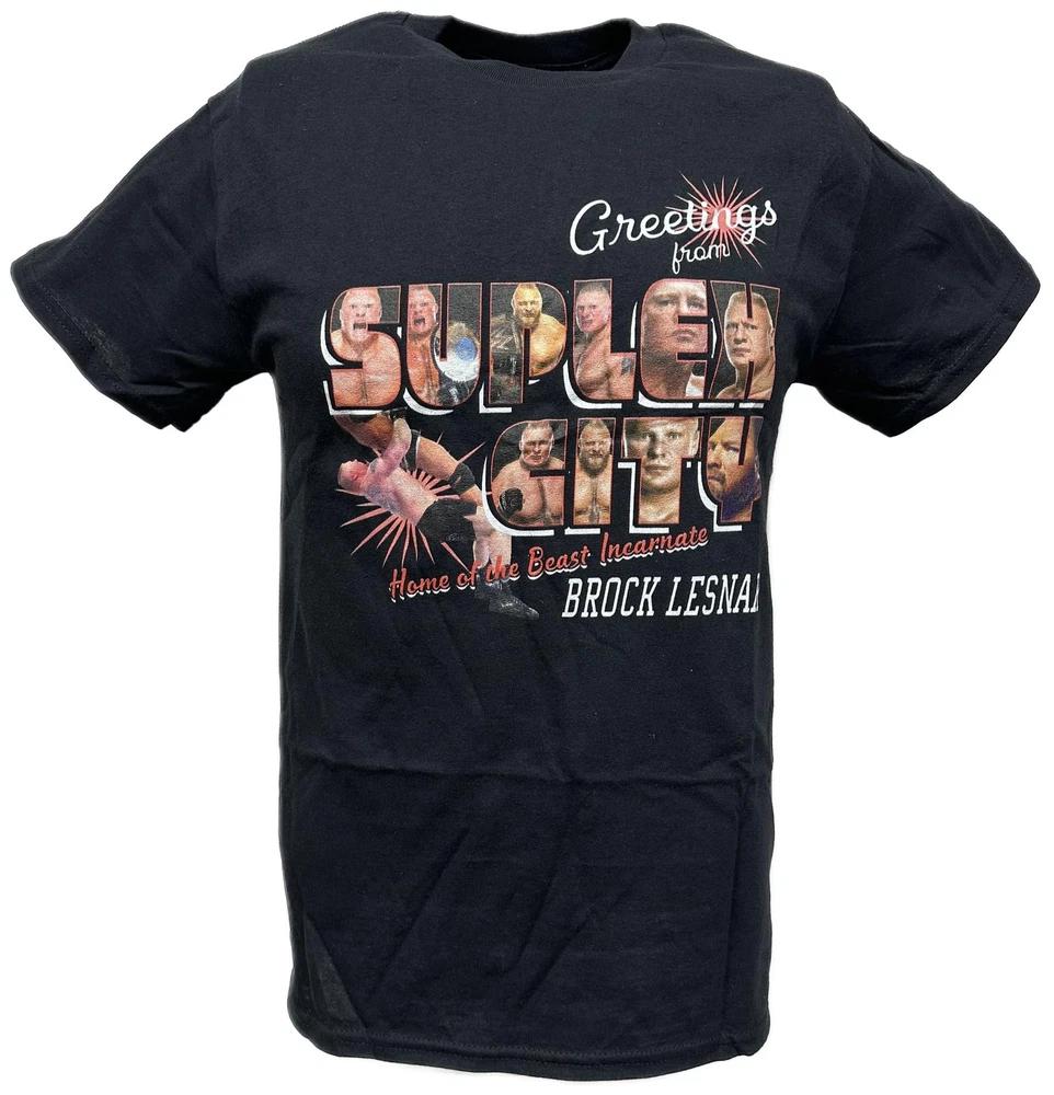 Brock Lesnar Greetings from Suplex City Unisexs Tshirt M