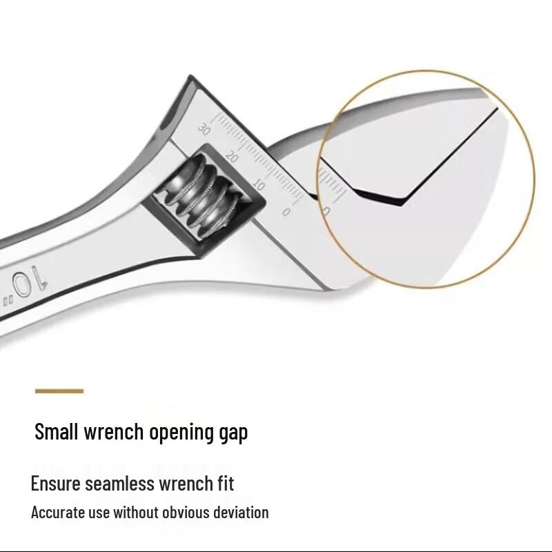 Yenran Upgraded High Carbon Steel Adjustable Wrench