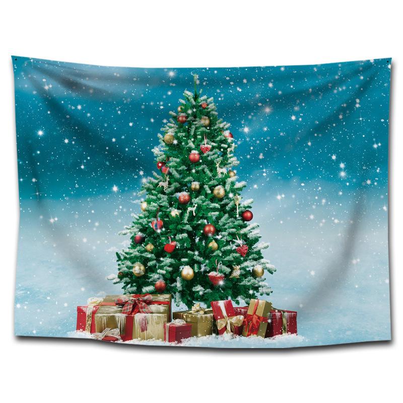 New Year's Store Hanging Cloth, Festive Trendy Brand Wall Cloth, Background Cloth, Bedroom Christmas Tapestry