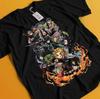 Demon Slayer Shirt Tanjiro Tshirt Zenitsu T-Shirt Muzan Doma Tee Inosuke Nezuko