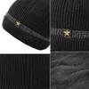Winter Wool Hat Warm Neck Cap Two-Piece Set Outdoor Cold-Proof Knitted Hat Color-Matching Knitted Hat