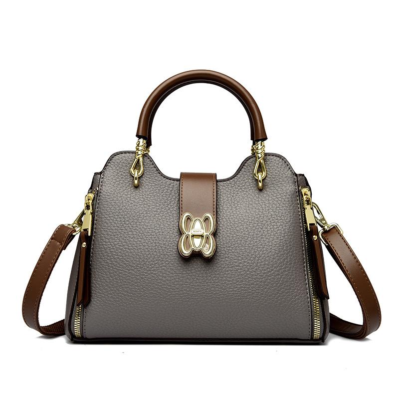 

Модная и трендовая женская сумка, сумка на одно плечо, сумка кросс-боди, ручная женская сумка темно-серого