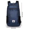 Foldable Waterproof Backpack Large Capacity Lightweight Travel Sports Bag for Hiking Commuting Gym Use
