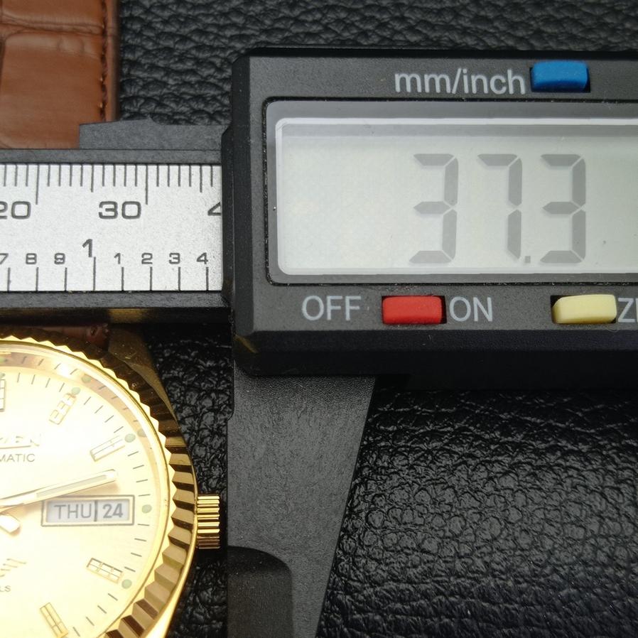 ELEGANT OLD CITIZEN JAPAN MENS AUTOMATIC REFURBISHED GOLDEN DIAL WATCH a426142-2 RL-a426142