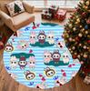 Labubu Pattern Round Rug, Indoor/Outdoor Mat, for Picnic, Gameroom, Bedroom, Office, Living Room, Home Decor Carpet, Birthday Gift
