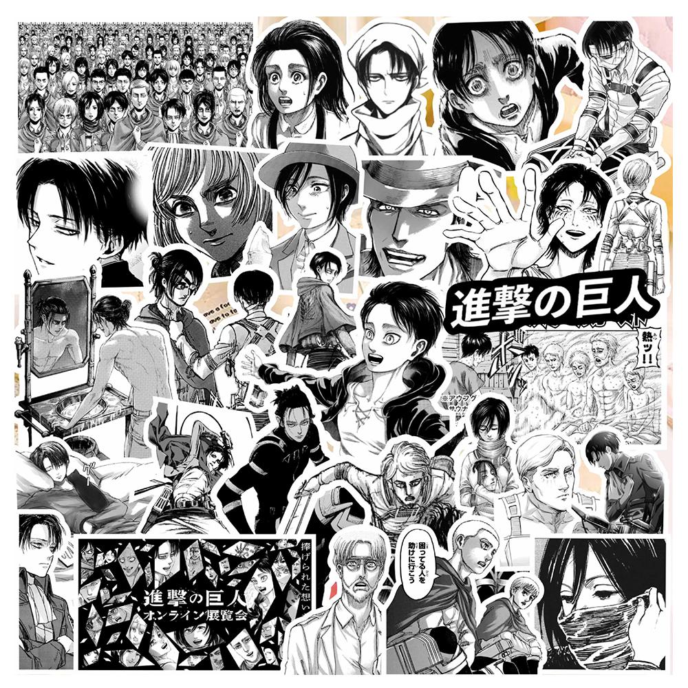 50/100pcs Cartoon Mix Demon Slayer NANA Anime Stickers Decals Skateboard Laptop Motorcycle Graffiti Waterproof Sticker Kids Toys