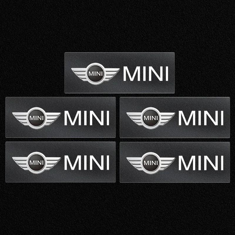 B4 A5 For Bmw Mini Car Interior Random Stickers Car Goods Car steering wheel Decals For MINI Cooper F54 F55 F56 R56 R60 Roadster