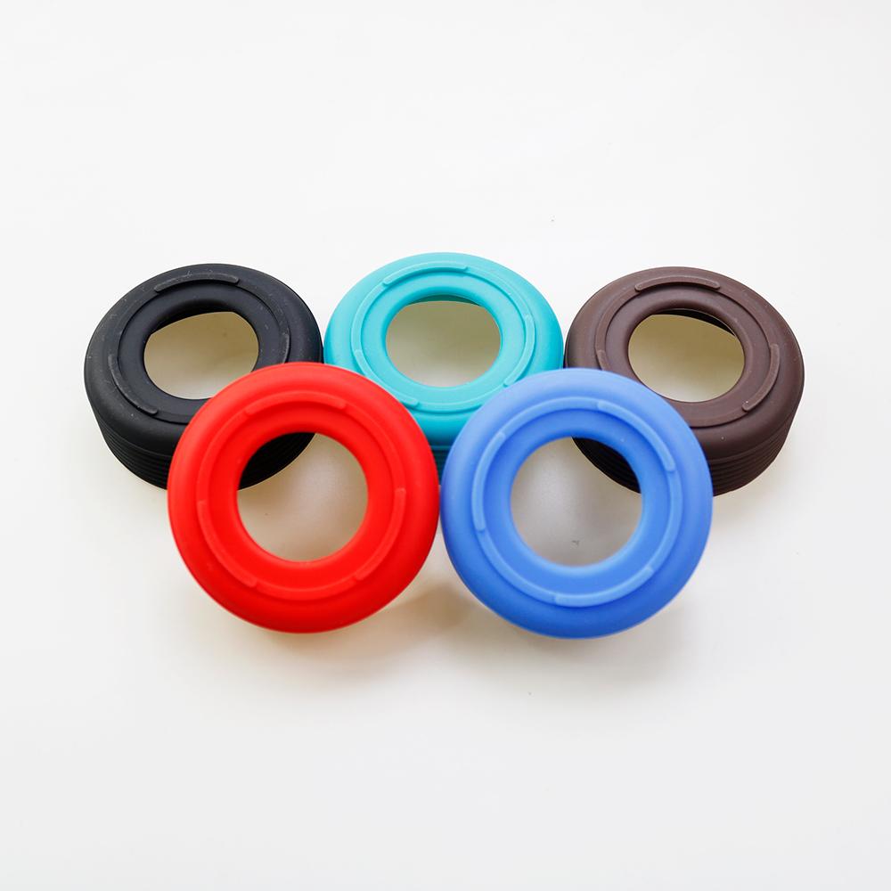 SW 16 Colors 6.5CM Threaded Silicone Cup Bottom Cover 65MM Cup Holder Thermos Cup Base Protective Case Silicone Bottom Cover