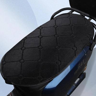 Motorcycle Seat Cover 2 Temps Non-Slip Pads Warm Motorbike Seat Cover Warmers For Motorbike Snowmobile Scooter Winter Daily