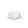 Modern Minimalist Chinese Lotus Glass Candle Holder Home Decor Scented Aromatherapy Vase