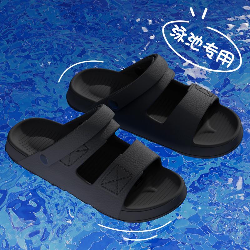 Letnie kapcie męskie EVA platformy z miękką podeszwą slajdy tenisówki unisex sandały codzienne buty na plażę damskie kryty klapki na zewnątrz