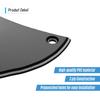 PVC HH Guitar Pickguard Scratch Plate for SG Electric Guitars 3 Ply Black