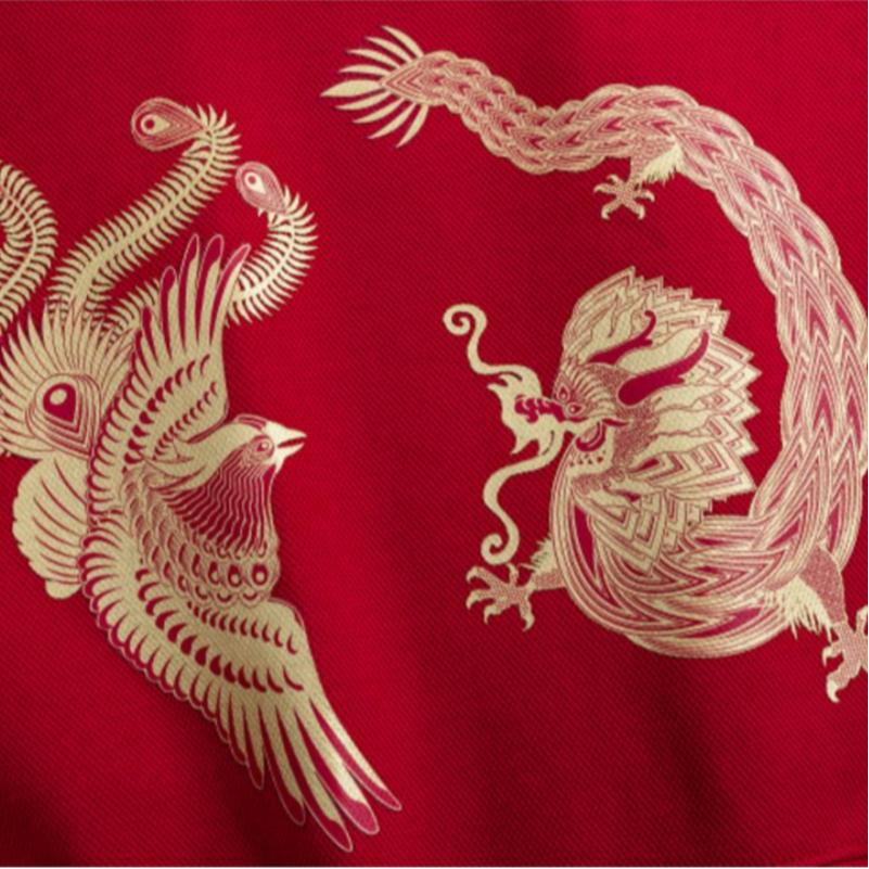 Jordan Digital Print Crewneck Pullover Casual Long Sleeve Sweatshirt Kids Sweatshirt Just-Red JD2412089GS-001