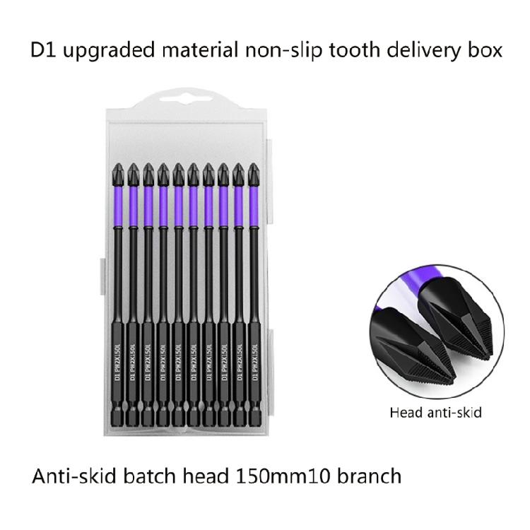 10/20Pcs Cross Head Screwdriver Bit Set for Electrician 1/4 Inch Hex Shank
