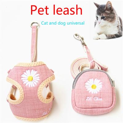 Cats Dogs Pets Adjustable Harness and Belt Settings Puppy Vests Pet Suspenders Small Dogs Hot Sale
