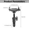 Multi-Angle Adjustment Motorcycle Phone Holder Scooter Phone Holder  For Bicycle Riding