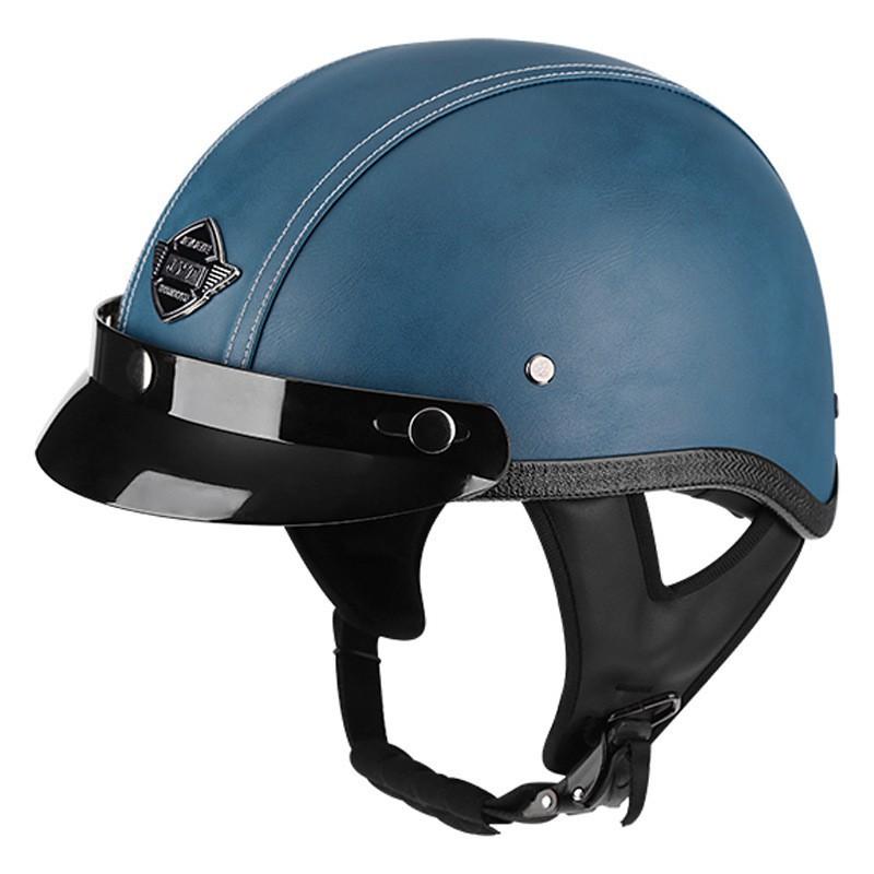 Personalized Helmet Electric Bicycle Retro Head Handmade Harley Half XL