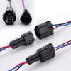 2/3/4M Wiring Harness Kit Black Plug Dual Head Parking Heater Universal LCD Switch Parking Heater Extension Cable for Truck Van