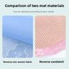 1PCS Washable Baby Stroller Seat Pad Summer Cooling Mat for Car Seat High Chair Pushchair Universal Sleeping Cushion