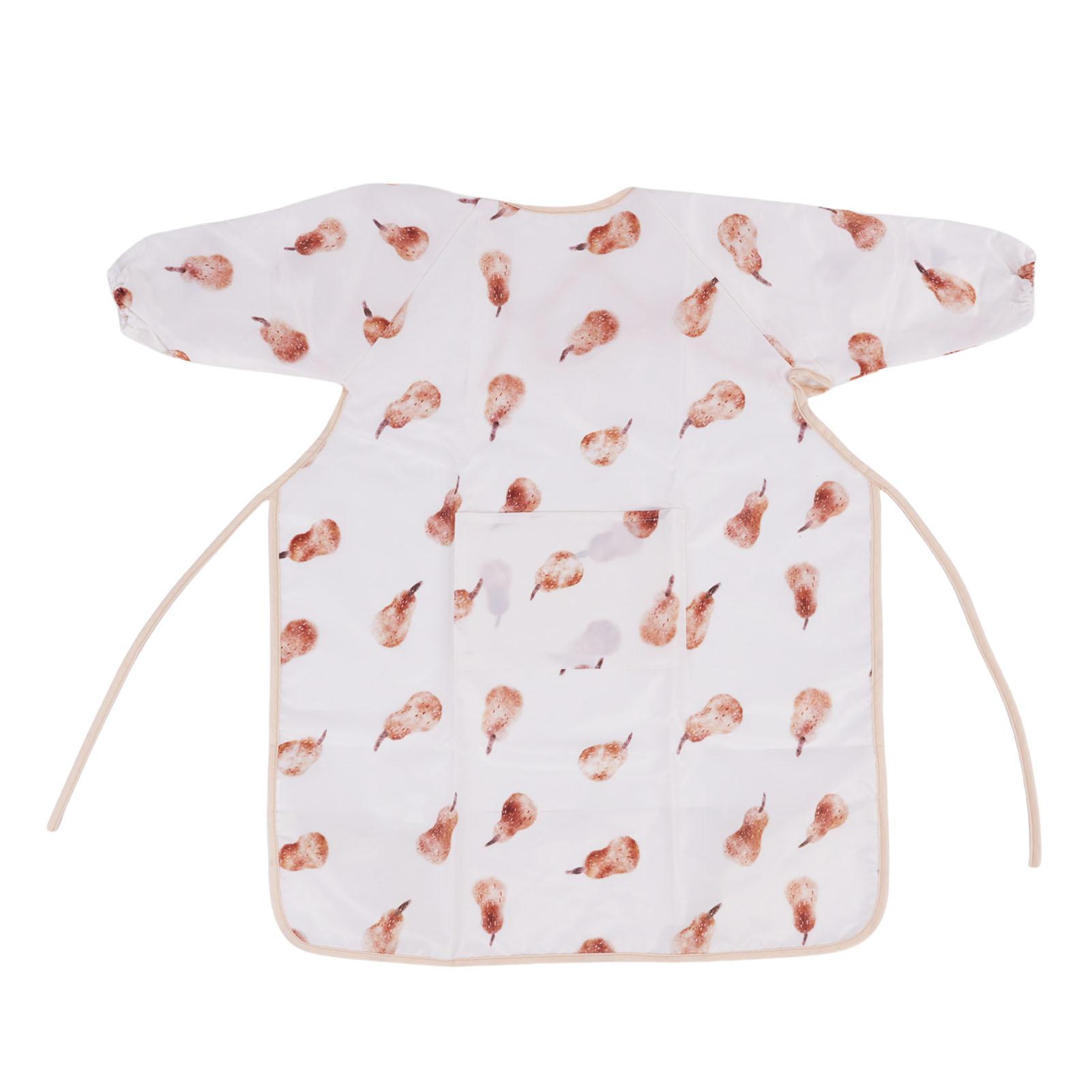 

Детский халат для рисования, водонепроницаемый, с длинным рукавом, детский халат для рисования, многоцелевой, для малышей, серый