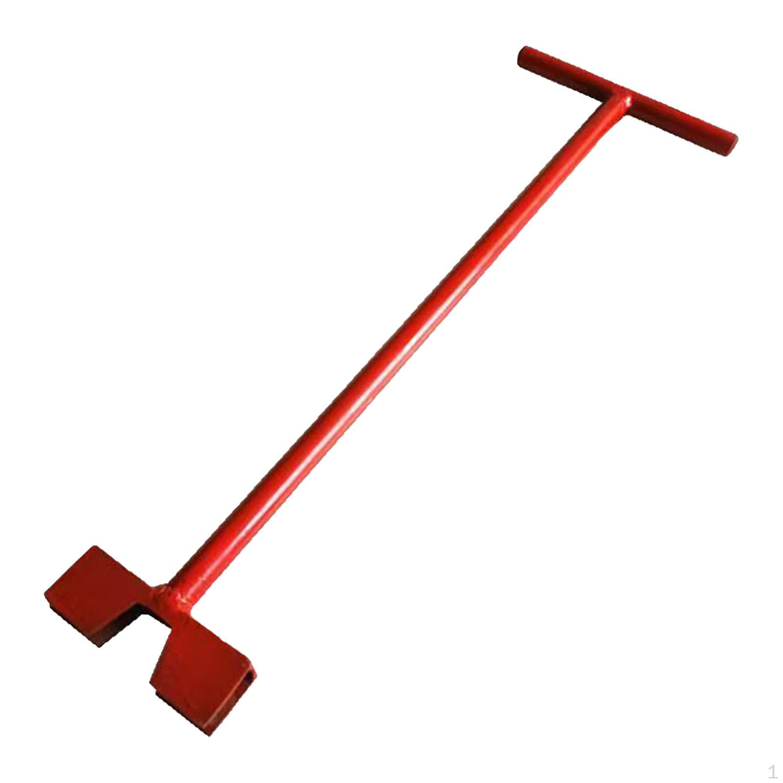 Valve Wrench for Water Meter, Adjustment Tool, Metal Wrench, Professional Underground 30cm