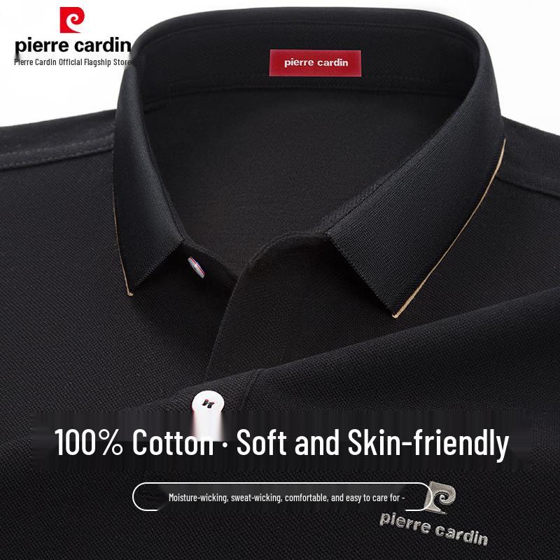 Pierre Cardin Men's 100% Cotton Short Sleeve Polo Shirt