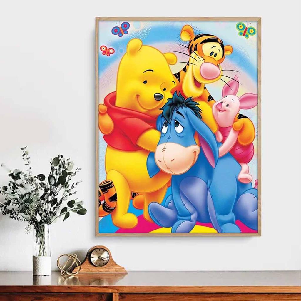 Full Round Diamond Painting A Loving Family Art Rhinestone Picture Mosaic DIY 5D Cross Stitch Embroidery Home Decoration