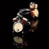 2pcs Unique Drum-Shaped Cufflinks for Men - Stylish Alloy Accessory, Perfect Gift Idea, Drum Accessories